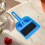 Mini bezem en stoffer set, plastic, 1 stuk 5