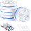Submersible LED Light Battery-Powered Remote Multi-Color 1 8