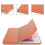 (ORANGE) Protective Case For iPad Pro 12.9inch Case With Pencil Holder 2