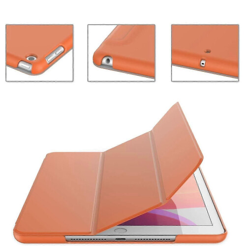 (ORANGE) Protective Case For iPad Pro 12.9inch Case With Pencil Holder 1