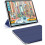 (BLUE) Protective Case For iPad Pro 12.9inch Case With Pencil Holder 4