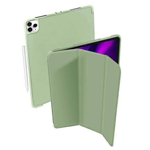 (GREEN) Protective Case For iPad Pro 12.9inch Case With Pencil Holder 2