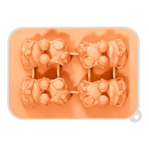 Εκπτώσεις! Παγοθήκη σιλικόνης Cute3D Animal με καπάκι, επαναχρησιμοποιήσιμη, μεγάλοι 1
