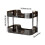 Transparent Plastic2-Tier Organizer for Bathroom Kitchen 5