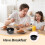 Snap Kitchen Breakfast Steamer 4-Cup Teal Porcelain Set 6
