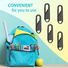 30 Pcs Zipper Pull Replacement Zipper Repair Kit Zipper Slider Pull Tab Universal Zipper Fixer Metal Zipper (Black)