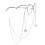 Alloy Eyeglass Chain Star Pentagram Design 1 Piece 5