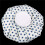 6X IspåSe för Pain Relief 9 Tum Pentacle, Vit 7