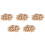250 Blank Wooden Keychain Rectangular Engraving Key ID Can Be Engraved DIY 1