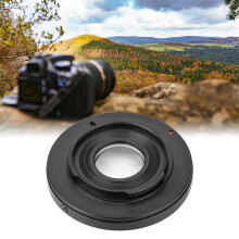 FD-AI Adapter-Ring für Canon FD-Objektive auf Nikon F-Bajonett, Schwarz, 6,5x6,5x1,5 cm