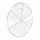 Stable Round Camping BBQ Mesh 3