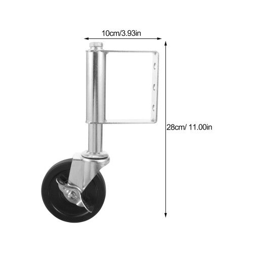 Spring Loaded Gate Wheel Set Multi-Purpose 1 Pair 1