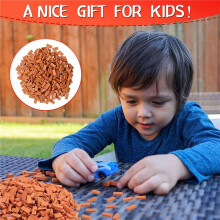 1000 Pieces Bricks for Landscaping Miniature Bricks Brick Wall Small Bricks for Dollhouse Garden Parts,1/35 Scale