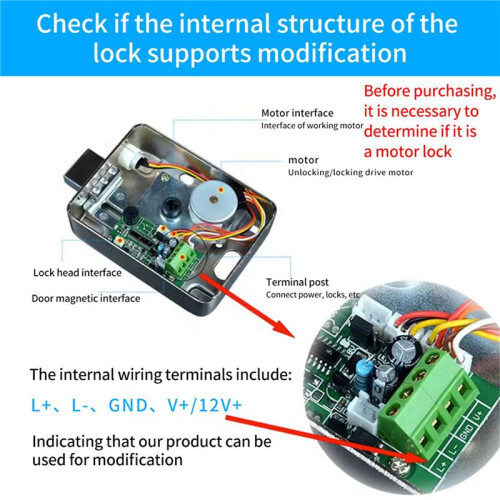 3X TTLOCK App Remote Electronic Lock Module Board Lock Module Relay Output Door Access Control System 1
