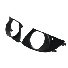 Fog Light Cover Fog Lamp Grille for 7 Series E65 E66 2006-2008 Fog Light Frame Trim 51117142179 51117142180