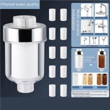 4X Water Outlet Purifier Kits Universal Faucet Filter Kitchen Bathroom Shower Household Filter PP Cotton