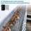 8Pack Gutter Guard Mesh Rolls, 20 Feet Gutter Leaf Guards with 80 Clip Hooks, DIY Rain Gutter Covers Preventing Leaves 6