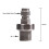 4 Pcs Universal 8mm Quick-Disconnect Plug Adapter, M11x1 Female Thread and External Thread for Carbon Dioxide Adapter 5