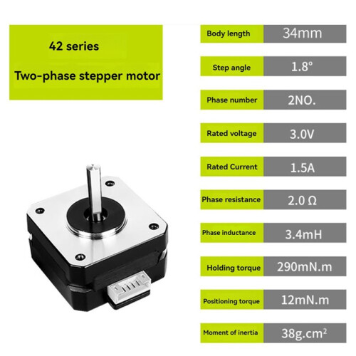 2X 42 Stepper Motor 42 Motor 1.5A for Printer Accessories 2