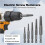 Screw Extractor Set,20 Pcs Screw Extractor,1/4inch Hex Shank Broken Screw Extractor,Screw Remover & Extractor Bit Set 4