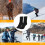 Wool Socks for Men Thermal Ankle 3 Pairs 8