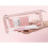 (Pink) Clear Pencil Case See Through Pencil Case (Pink) 5