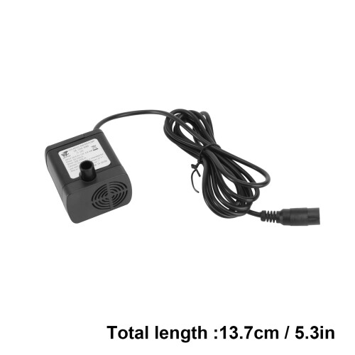 Αντλία νερού χωρίς ψήκτρες 12V DC Fontain Garden Mini Fountain Standing 1