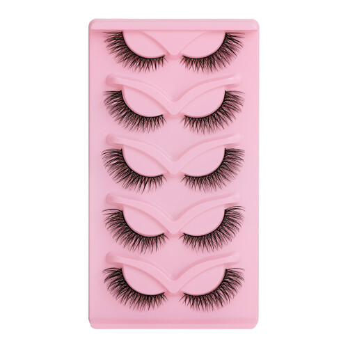(5 Pair) 5-10 Pairs False Eyelashes, Multi-Style, All-Day Comfort