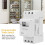 2X THC15A Digital Timer  Programmable Electronic  Control   Delay  DIN Rail AC220-240V 4