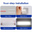 Car Interior Dome Light 12V 108-LED 300LM White 4-Pack 5