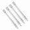 100mm Chrome Valve Extension Rod Set 15