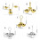 Multi Compartment Condiment Holders Dishwasher Safe Snacks Servers for Gathering 5