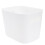 FRCOLOR Small Bin Bathroom Plastic Storage Basket Desktop Wear-resistant 4