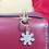 Christmas Keychain Set White Tree Deer Snowflake 3pcs 3