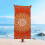 Mandala Flower Beach Towel Premium Microfiber 30x60in 4