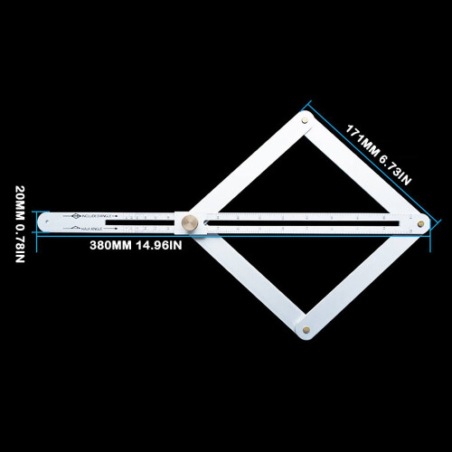 RELE Premium Corner Angle Finder Clearance Measuring Tool 2