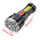 PWPSG LED flashlight rechargeable black ABS waterproof 3