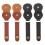 4Pcs Black Guitar Headstock Strap Tie for Convenient Use 5