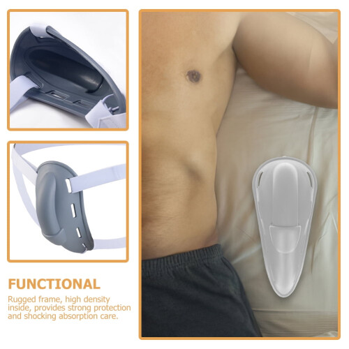 Professional Breathable Groin Protector Cup 1 Set Men Crotch Guard Accessory 1