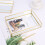 Tray Mirror Gold Mirror Tray Perfume Plate Makeup Plate Dressing Table 2