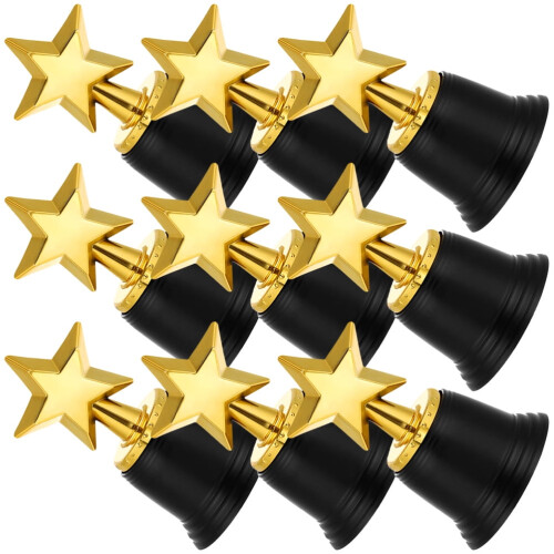 Kids Race Game Trophy Plastic Decoration Set 9 Pieces 2