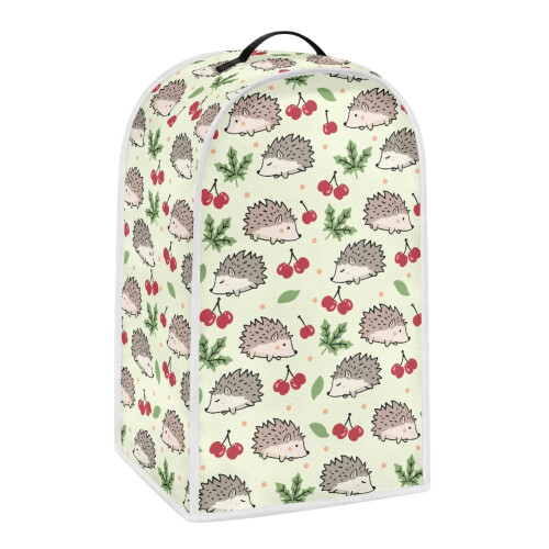 Hedgehog Cherry Elastic Food Processor Cover for Kitchen Handle 1