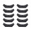Dumbbell Saddle Rack Rubber Holder Stand 10 pcs 4