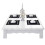 Modern Style Table RunnerClassic Table Runner with Tassels for Dining Kitchen Dresser Decor 2