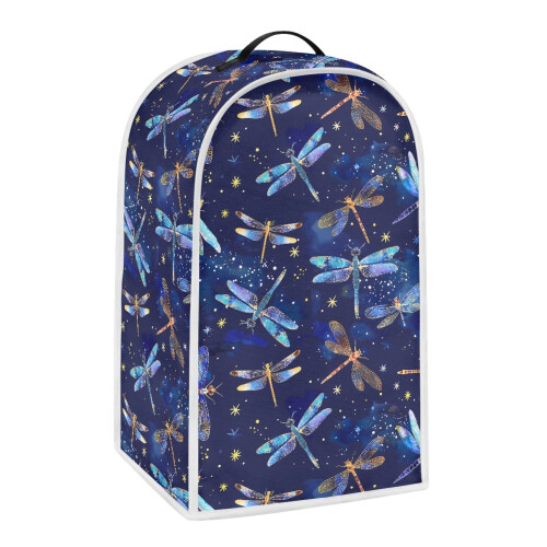 Dragonfly Coffee Machine Dust Cover Polyester for Home Kitchen Women 1