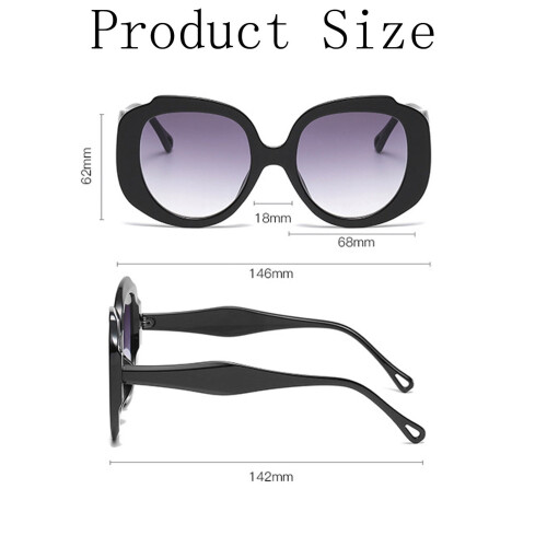 Γυναίκες Άνδρες Ρετρό Μόδα Street Shot Γυαλιά Ηλίου Unisex PC Frame 2
