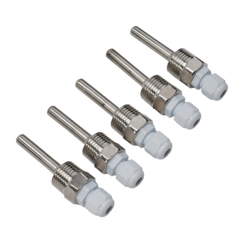 Θήκη εμβάπτισης Thermowell G1/2Thread για αισθητήρα θερμοκρασίας από ανοξείδωτο χάλυβα, 1