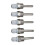 Θήκη εμβάπτισης Thermowell G1/2Thread για αισθητήρα θερμοκρασίας από ανοξείδωτο χάλυβα, 8