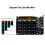 Κάρτα επέκτασης M.2PCIE X16 4 θυρών, κάρτα ελεγκτή επέκτασης NVMe 4 θυρών σε PCI-e4.0/3.0x16 2