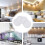 4 Pcs Diffuser Anti-glare Diffusion Lampshade Accessories 4pcs Sturdy Pendant 3